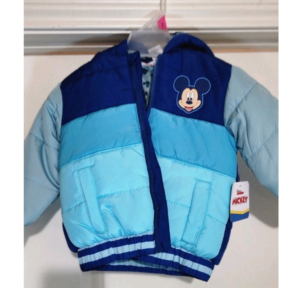 Disney Mickey Mouse Blue‎ and Light Blue Jacket